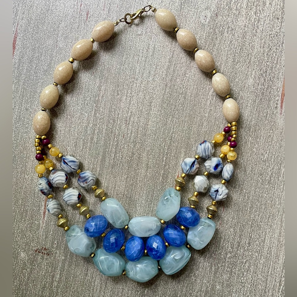 Anthropologie Beaded Necklace